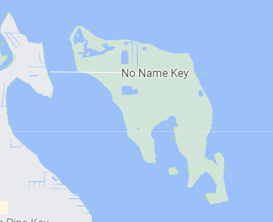 Map of No Name Key FL