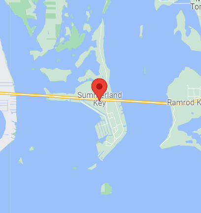 Map of Summerland Key FL